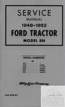 Ford 8N Tractor 1948   1952 Dealer Shop Service Manual  