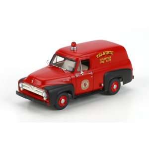  1/50 Die Cast Ford F 100 Panel Truck, Fire Toys & Games