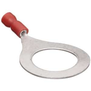 Morris Products 10026 Ring Terminal, Vinyl Insulated, Red, 22 16 Wire 