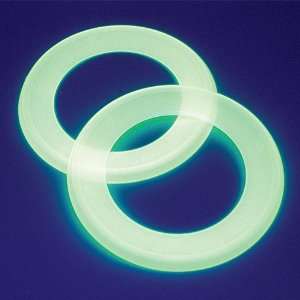  Glow Loop Flying Discs Toys & Games