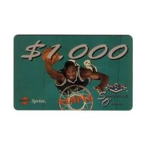   Card Sample $1000. Shaquille ONeal 1994 Assets #1 Promo / Adv Card
