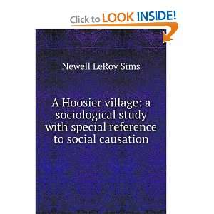   with special reference to social causation Newell LeRoy Sims Books