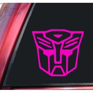   Autobot Style #2 Vinyl Decal Sticker   Hot Pink Automotive