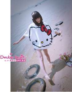 LOVELY LOOSE HELLO KITTY HOODIE SHIRT  