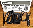 Duracell DRCAA90D Auto/Air Power Adapter Ultra Slim 90 