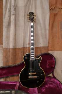 1972 Gibson Les Paul Custom 54 Reissue Alnico Black Beauty Vintage 