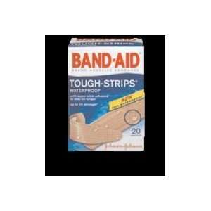   Johnson Assorted Sizes Band Aid Tough Strips Waterproof Adhesive Ba