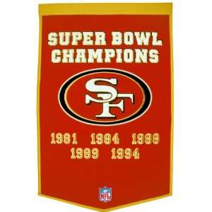 San Francisco 49ers Dynasty Banner 