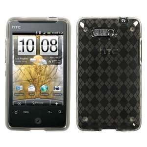  Smoke Argyle Pane Candy Skin Cover for HTC Aria Cell 