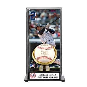 Mounted Memories New York Yankees Derek Jeter Baseball Display Case 