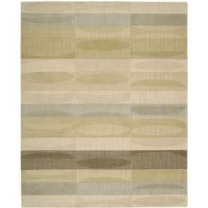   Lines 8 Feet by 11 Feet 100 Percent Wool Room Size Rug