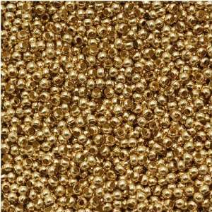 Genuine Metal Seed Beads 15/0 Yellow Brass 15 Grams Arts 