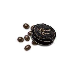 lb Dark Chocolate Espresso Beans Tin   Thank You  