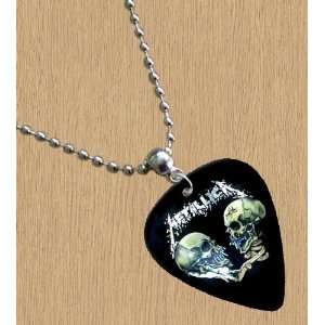  Metallica Skulls Premium Guitar Pick Necklace Musical 