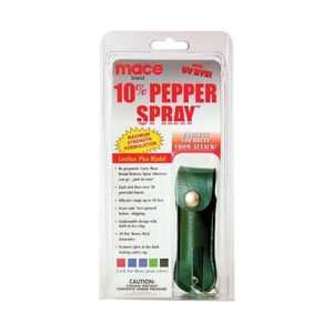  Mace 10% Pepper Spray, Green Leatherette Model