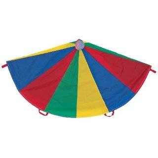  Cintz 20 Multicolored Play Parachute with 20 handles in a 