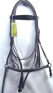 Silver Fox brown leather walking horse bridle horse full size horse 