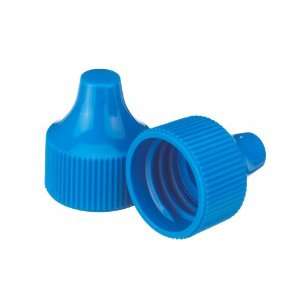 Wheaton 242524 Blue Polypropylene Dropping Bottle Cap for 20mm Tip and 