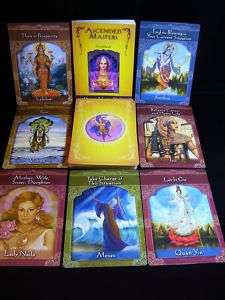 BRAND NEW ASCENDED MASTERS ORACLE CARDS & BOOK VIRTUE  