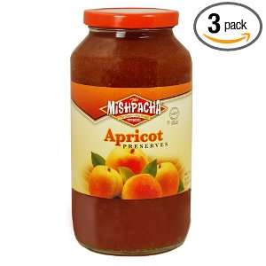 MISHPACHA NEW Apricot Preserves, 32oz. Grocery & Gourmet Food
