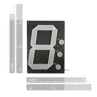   Height 7 Segment LED Information Display Board Score time counter