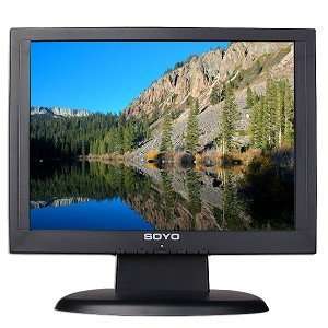  15 Inch Soyo DYLM1598 TFT LCD Flat Panel Monitor (Black 
