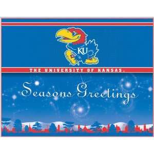 Kansas Jayhawks Christmas Cards 