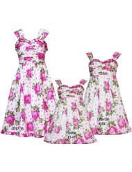   ROSES & DOTS Special Occasion Wedding Flower Girl Easter Party Dress