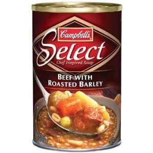 Campbells Select Beef with Roasted Barley Soup 19 oz (Pack of 12 