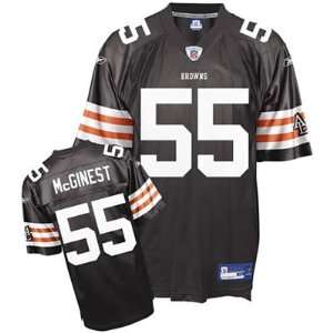  Willie McGinest Cleveland Browns Brown Equipment   Replica 