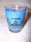   shot glass from UTAH Bryce Canyon Natl Park Bingham Copper Mine Salt