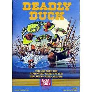  Atari Video Computer System Cartridge   Deadly Duck 
