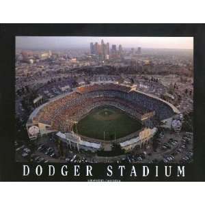  Unframed Dodger Stadium Los Angeles Dodgers Large Aerial 
