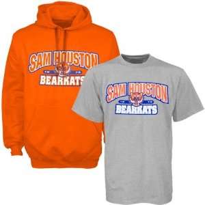  Sam Houston State Bearkats Orange Sweatshirt & T shirt 