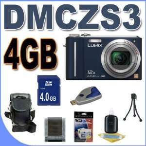 com Panasonic Lumix DMC ZS3 10MP Digital Camera w/12x Wide Angle MEGA 