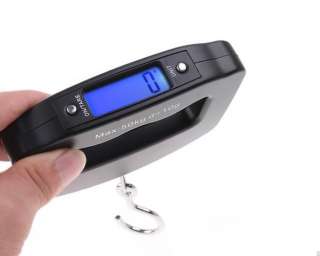   /10g Portable LCD Digital Hanging Luggage Fishing Weighing Hook Scale