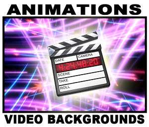 120 Animations Video Motion Backgrounds Graphics Loops  