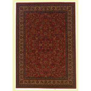   Isfahan Crimson Red Floral Area Rug 7.90 x 11.20.