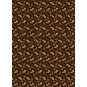  Marcus Civil War Journals Brown Clover Paisley by the Half 