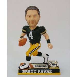   Brett Favre Green Bay Packers On Field Bobble Head