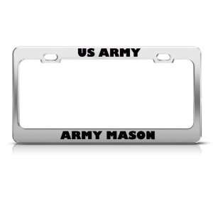 Us Army Army Mason Metal Military license plate frame Tag 