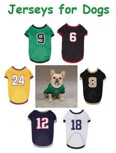   for DOGS   Game Day Dog Jersey & Leader of the Pack Dog Jersey  