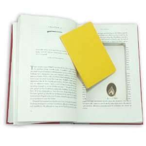 SneakyBooks Recycled Hollow Book Password Diversion Safe (yellow blank 