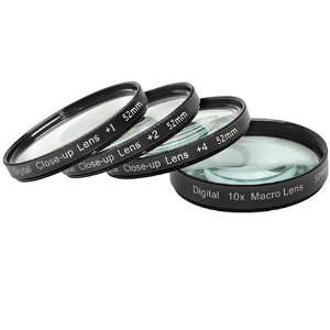 Digital Concepts 1 2 4 10 Close Up Macro Filter Set with Pouch (58mm)