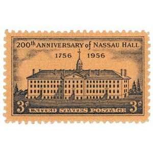  #1083   1956 3c Nassau Hall Postage Stamp Numbered Plate 