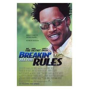 BREAKIN ALL THE RULES ORIGINAL MOVIE POSTER 