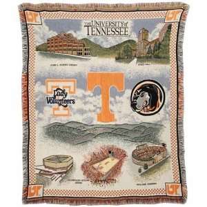  Tennessee Volunteers Tapestry Blanket Throw Sports 