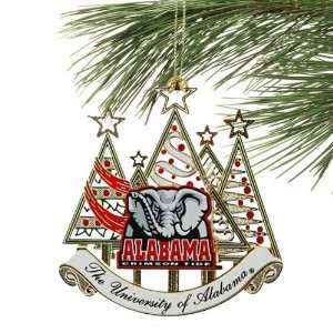  Alabama Crimson Tide Tree Logo Ornament