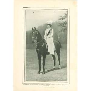  1900 Print Empress Augusta Victoria of Germany Everything 