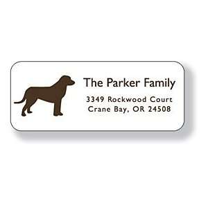  Inkwell Personalized Address Labels   Dog (A 55)
